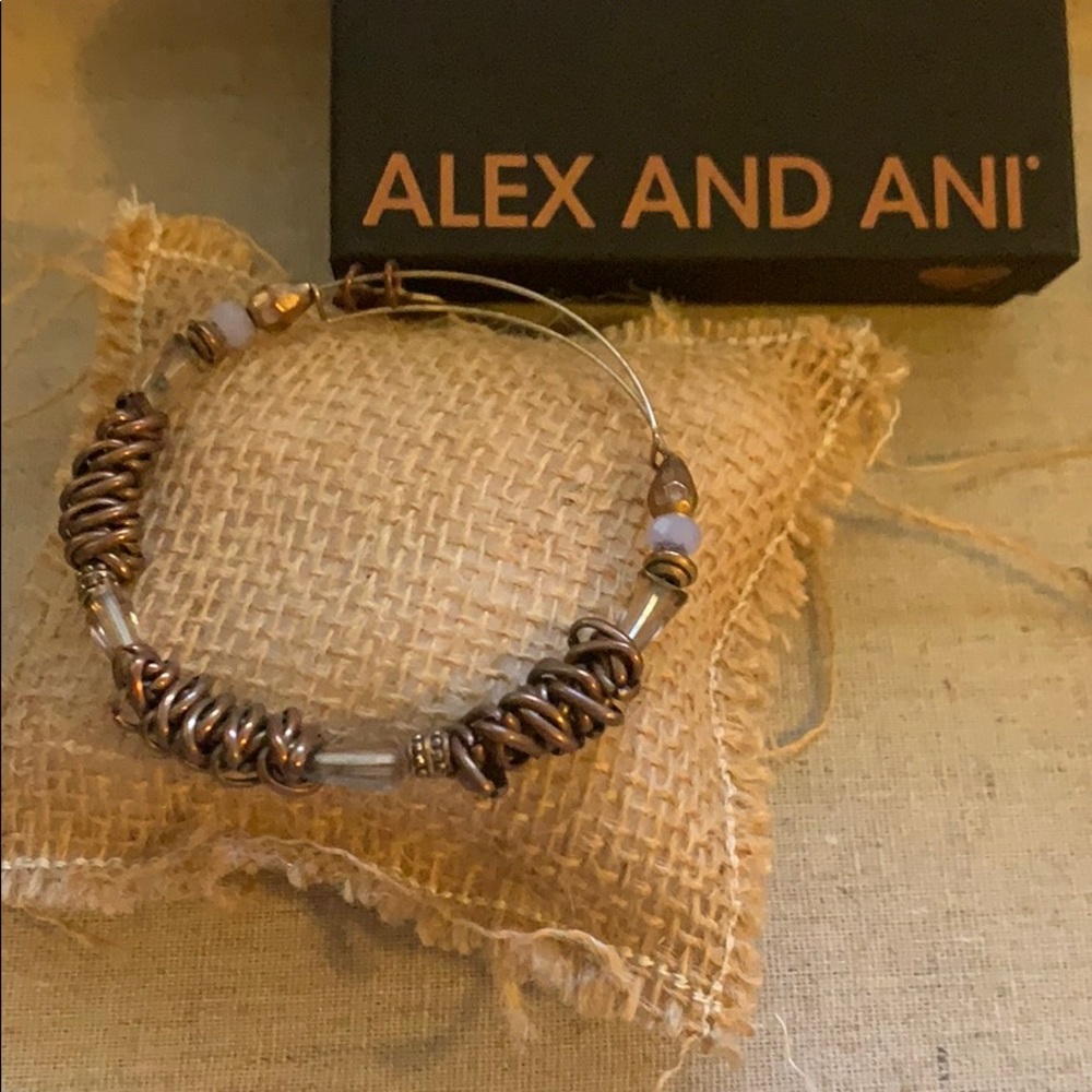 Alex and Ani gold bracelet